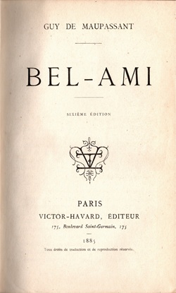 『ベラミ』表紙