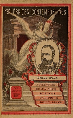 『エミール・ゾラ』表紙 Source gallica.bnf.fr / BnF