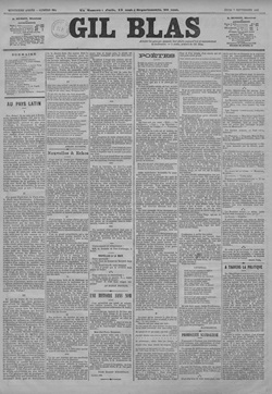「詩人たち」掲載紙 Source gallica.bnf.fr / BnF 「詩人たち」掲載紙 Source gallica.bnf.fr / BnF